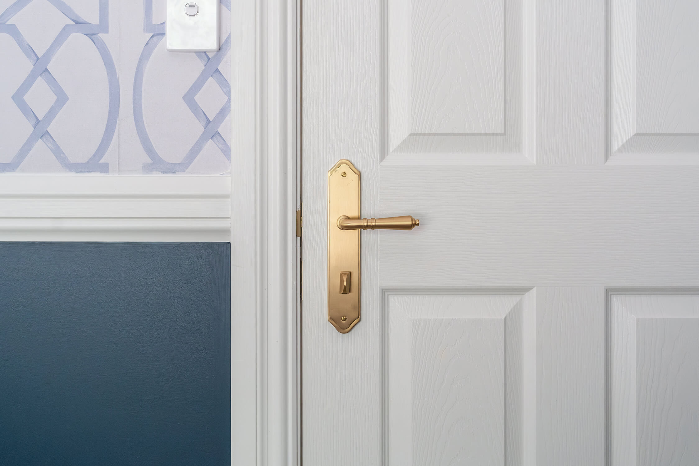 Satin Brass Door Handle